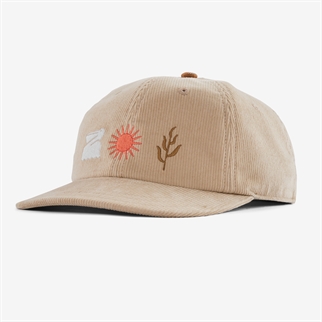 Patagonia Corduroy Cap channel island Qar tan